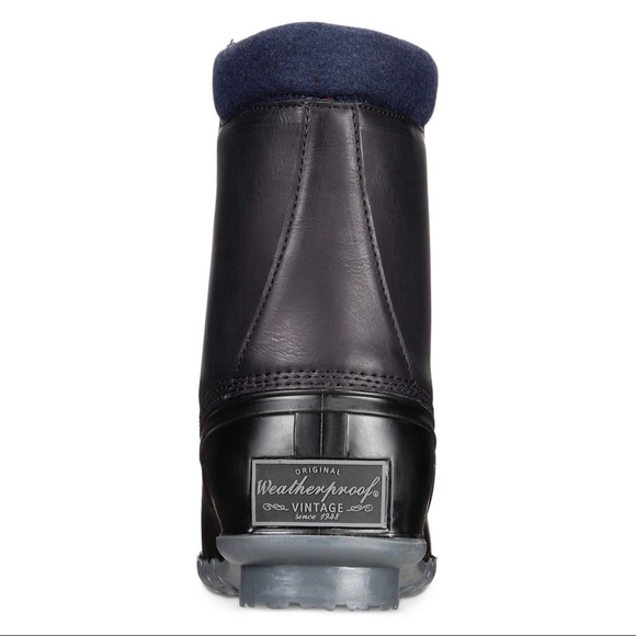 New Weatherproof Vintage Men's Adam Duck Boots - Picture 4 of 5